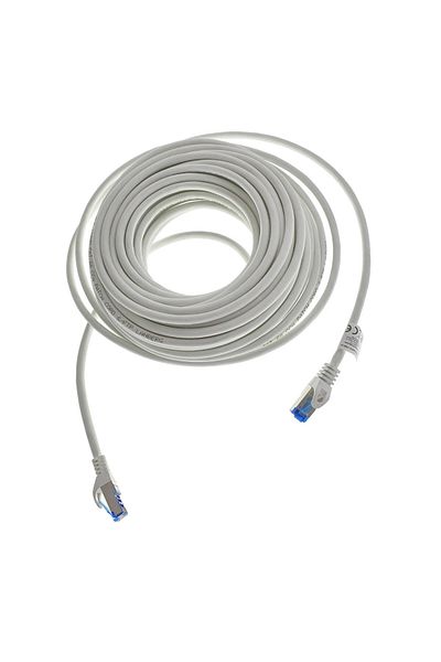 Lanberg Shielded S / FTP cable, Lanberg 42728, cat 6A, 2xRJ45 plug, length 15 m, AWG 26, 500 MHz, LSZH