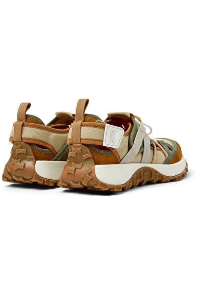 CAMPER Women's Multicolor Sneaker with Hook And Loop Strap, Vibram Sole by Twins