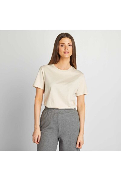 KIABI Short-sleeved jersey T-shirt GREY