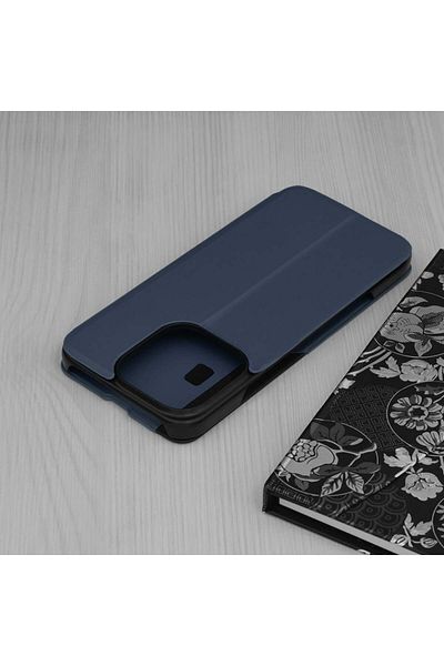 SKYDDAR INNOVATION Husă pentru Honor 400 Lite, eFold, tip carte, set de stickere, albastră