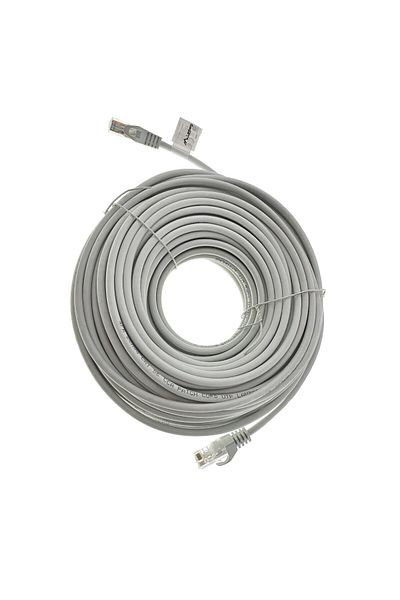 Lanberg UTP Network Cable, Grey, Ethernet Cat 5e, 30m Length, RJ45 Connector