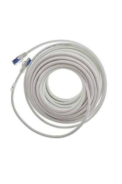 Lanberg Shielded S / FTP cable, Lanberg 42736, cat 6A, 2xRJ45 plug, length 20 m, AWG 26, 500 MHz, LSZH