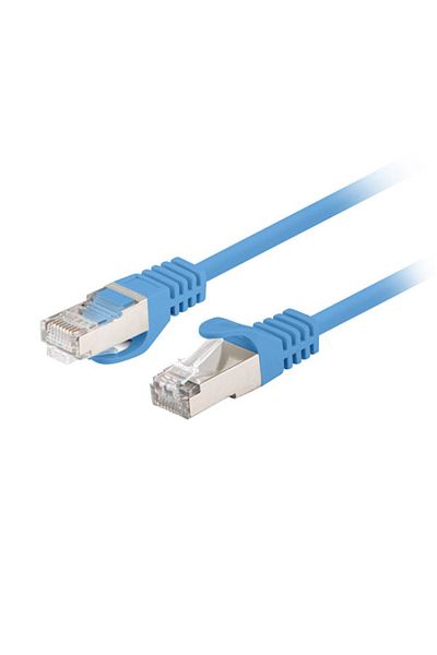 Lanberg CAT6 FTP network patchcord cable, Lanberg 43630, 2 x RJ45, length 25cm, AWG26, 10Gb/s-250MHz