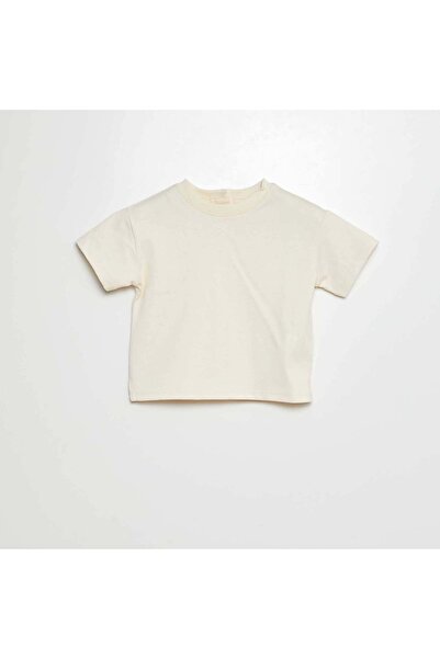 KIABI Short-sleeved T-shirt - Tough CottonT WHITE