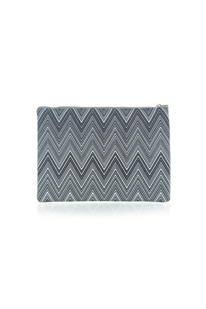 VIVION Geantă clutch în zig-zag