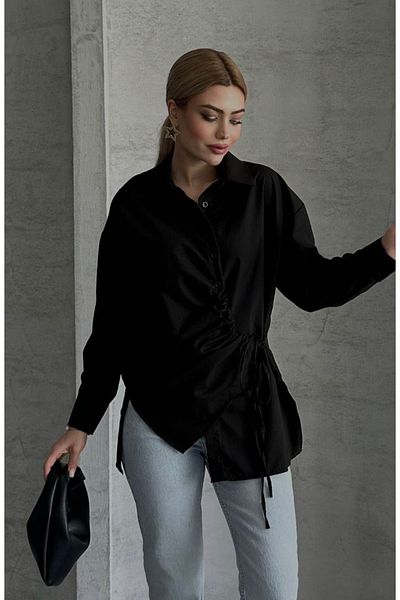 Ekim Store Drawstring Tie Shirt