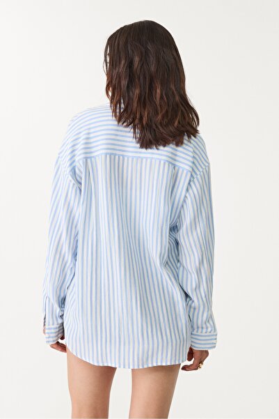 Stradivarius Linen blend shirt