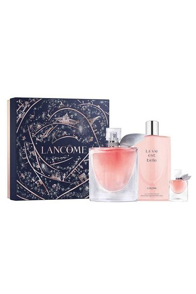 Lancome La Vie Est Belle Gift Set, Women, Eau De Parfum, 100 ml Body Lotion 200 ml Edp, 4 ml