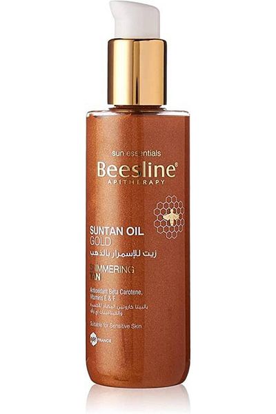 Beesline Tanning Oil with Gold 200 ml