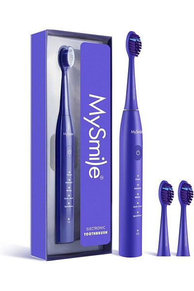 mysmile DY156 Electric Toothbrush for Adults, Rechargeable Sonic Battery Toothbrush Portable