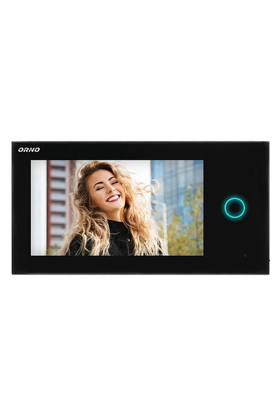 Orno APPOS ORNO OR-VID-WI-1068/B family video intercom, mobile application, color, ultra-flat 7" LCD