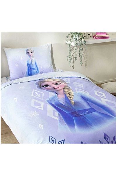 Taç SET DE PĂTURĂ DE O PERSONĂ CU LICENȚĂ TAÇ DISNEY FROZEN DIAMOND