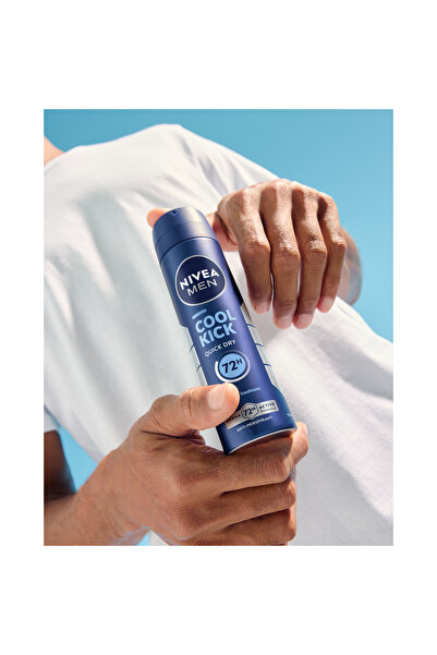 NIVEA NIVEA MEN Cool Kick, Deodorant for Men, Fresh Scent, Spray 200ml