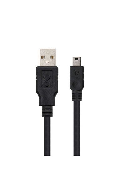 Lanberg Lanberg cable, USB 2.0 male to mini USB male 5 pins, 1.8m, black