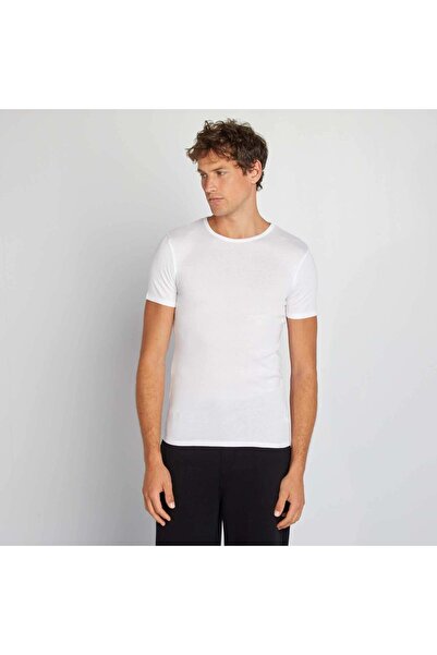 KIABI Pack of 2 basic T-shirts white