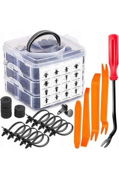 DexXer Set demontare tapiterie, DexXer, CPPS-625, PVC, 663 piese, Multicolor
