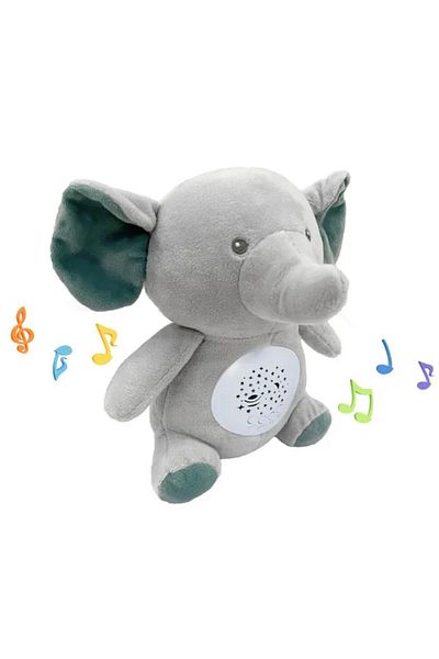 Factory Price - Elephant Plush Toy - Grey - 26cm