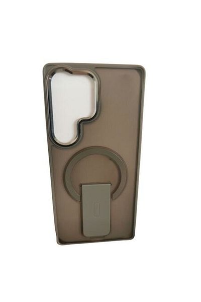 Gtech Husa Flickstand Magsafe, G-Tech, compatibila cu Samsung Galaxy S25 Ultra, TPU+Policarbonat, Frosted,