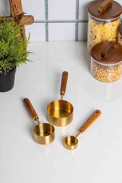 FH finehome Ponia 3-Piece Measuring Spoon Set 15 60 125ml