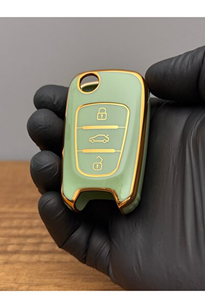 Mavi Keys Husă de protecție din silicon cu 3 butoane pentru chei compatibile ...