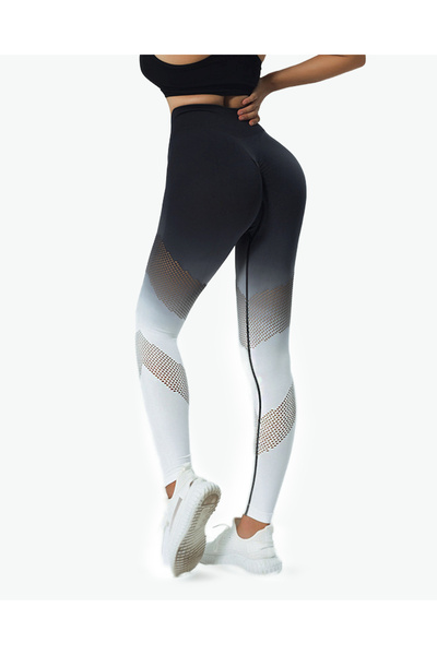 THUGFIT بنطال ضيق متدرج الألوان مجوف من أومبري فليكس