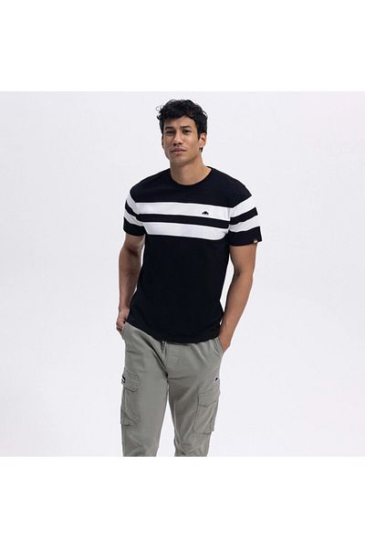 Ellesse Ανδρικό μαύρο μπλουζάκι Em125-bk