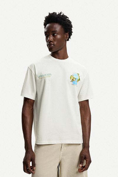 Bershka Short sleeve T-shirt with print