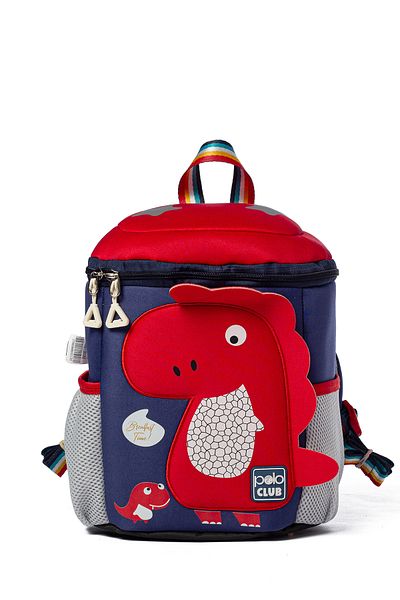 By Hakan My Polo 2120 Children's Primary School Bag School Bag Red