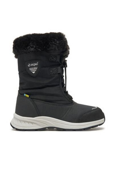 Zigzag cizme de zăpadă pentru fete Z244389 negre
