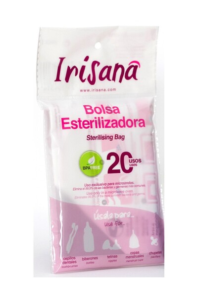 Irisana Punga sterilizatoare, Irisana, pentru cupa menstruala, 20 utilizari