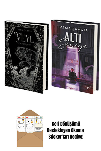 Artemis Yayınları Veyl Kötülerin Şehri + Altı Saniye 2 Kitap Set + Okuma Sticker'ları