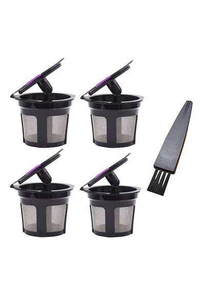 motor starter Set of 4 Refillable Coffee Capsules