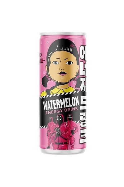 Squid Game Squid Game Energy Drink Watermelon 250ml