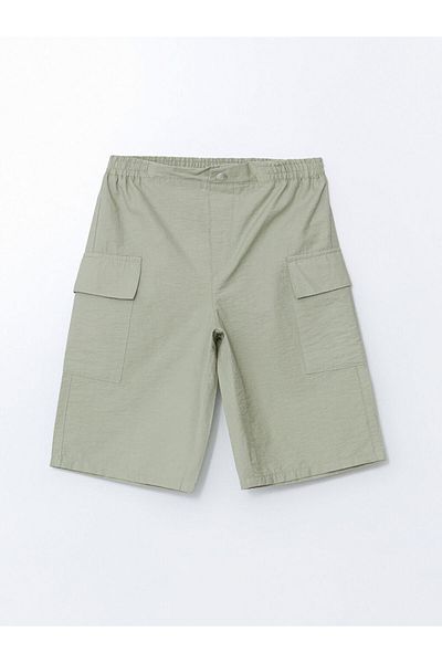 LC Waikiki New Season Elastic Waist Boys Cargo Sort - S5Go88Z4