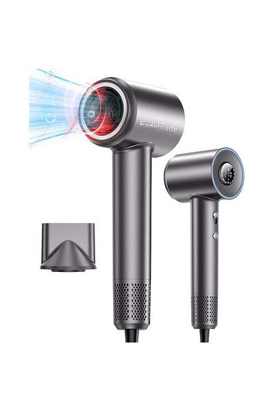 FadeBlade Uscător de păr profesional ProVortex Ultra, gri