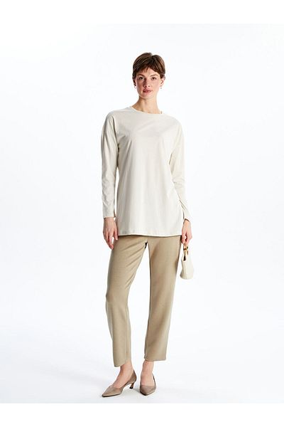 LC Waikiki New Season Crew Neck Women's Tunic - S5Jd26Z8