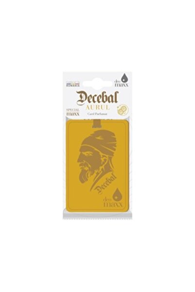 DeoMaxx Κάρτα αποσμητικού χώρου αυτοκινήτου Decebal, DeoMaxx, Aurul