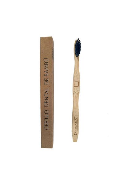 Irisana Toothbrush, Irisana, made of bamboo, vegan, bristles with activated carbon