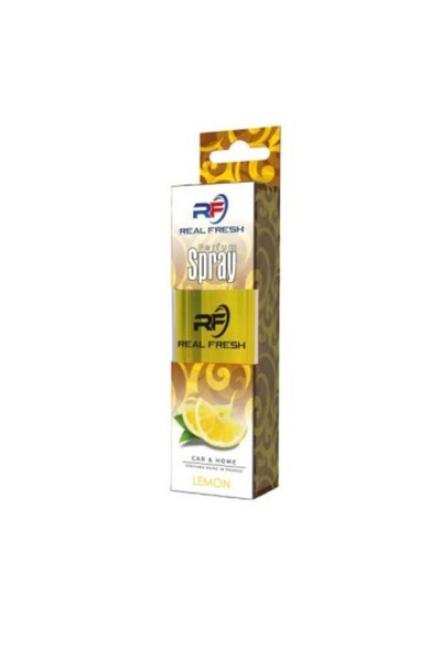 Real Fresh Odorizant auto, spray cu lămâie, 50 ml