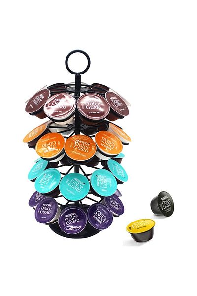 motor starter Suport capsule cafea, Sunmostar, Compatibil cu Dolce Gusto, Negru