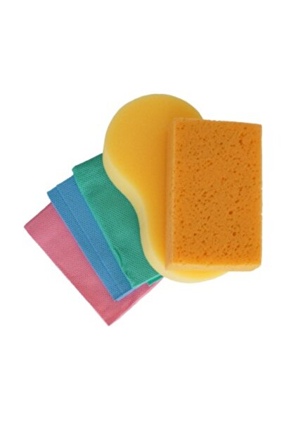 Mega Drive Set de bureți și lavete pentru curățarea mașinii