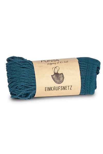 Punta shopping bag, F10396, 38 x 32 cm, mesh type, Turquoise