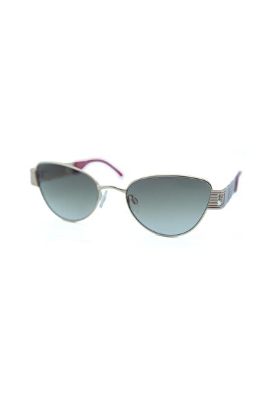 Flirt Fl 971 160g 54 Women's Oval Gold Metal Sunglasses