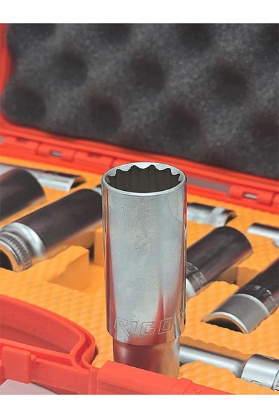ÖZGÜN Rico 1/2 12 Corner Long 12 Corner Star Socket Set