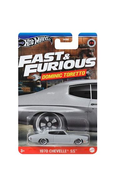 HOT WHEELS , Fast & Furious, Dominic Toretto, 1970 Chevrolet Chevelle SS