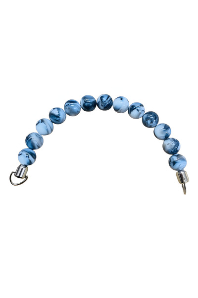 EleganTShoP Λαβή τσάντας με ακρυλικές χάντρες 20 εκ. FR7