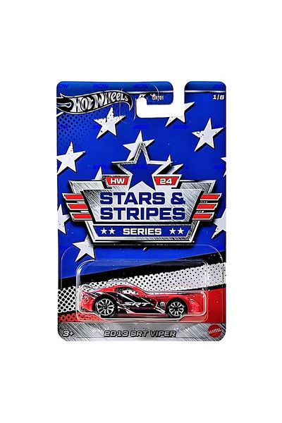 HOT WHEELS 2024 Stars & Stripes 2013 SRT VIPER