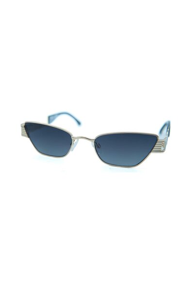 Flirt Fl 972 140g 54 Women's Cat Eye Gold Metal Sunglasses
