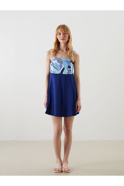LC Waikiki Costum de baie pentru femei cu model cu decolteu în U de sezon nou - S59454Z8