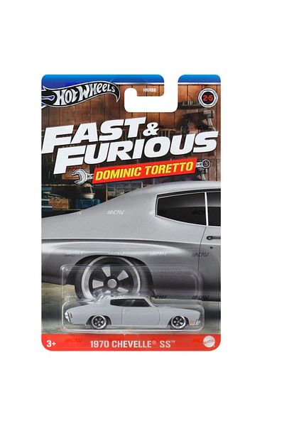 HOT WHEELS , Fast & Furious, Dominic Toretto, 1970 Chevrolet Chevelle SS